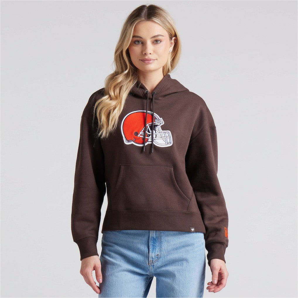 Cleveland Browns Fanatics Women's Legacy Fleece Pullover Hoodie