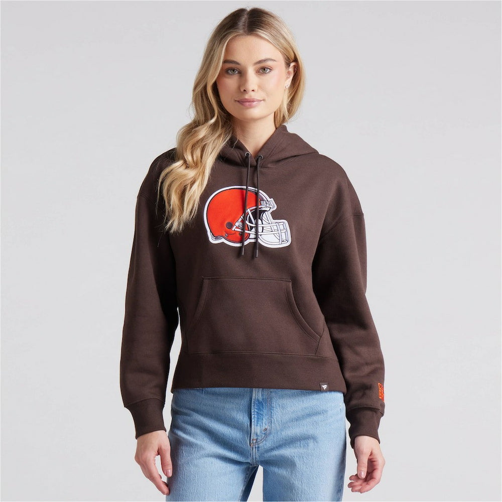 Cleveland Browns Fanatics Women's Legacy Fleece Pullover Hoodie