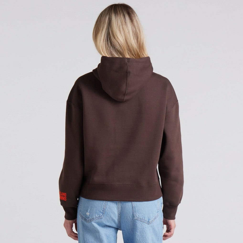 Cleveland Browns Fanatics Women's Legacy Fleece Pullover Hoodie