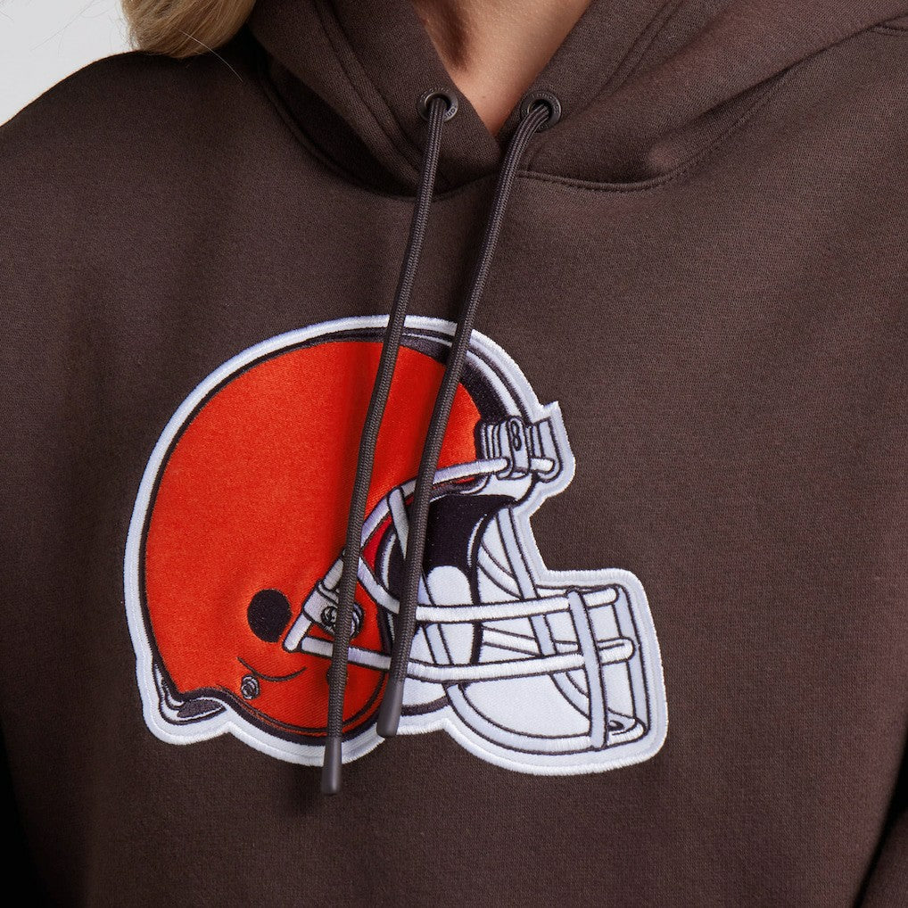Cleveland Browns Fanatics Women's Legacy Fleece Pullover Hoodie