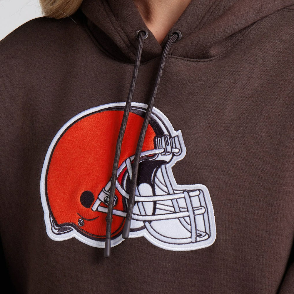 Cleveland Browns Fanatics Women's Legacy Fleece Pullover Hoodie
