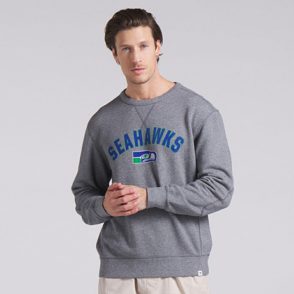 Seattle Seahawks Fanatics Loop Terry Pullover Sweatshirt