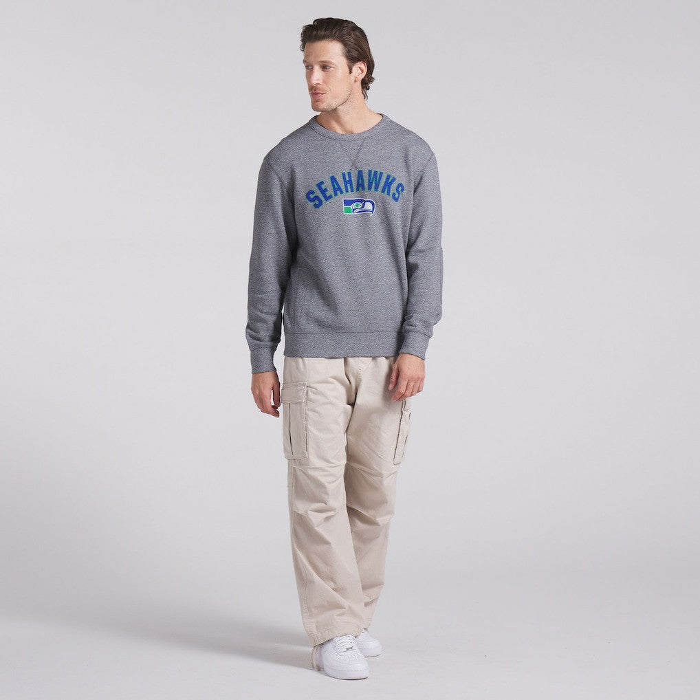 Seattle Seahawks Fanatics Loop Terry Pullover Sweatshirt