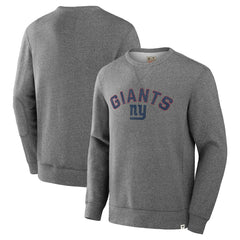 New York Giants Fanatics Loop Terry Pullover Sweatshirt