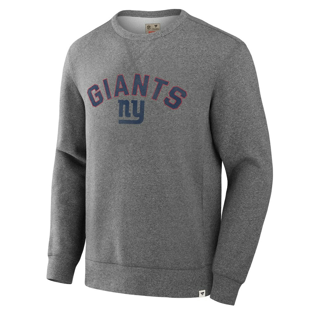 New York Giants Fanatics Loop Terry Pullover Sweatshirt