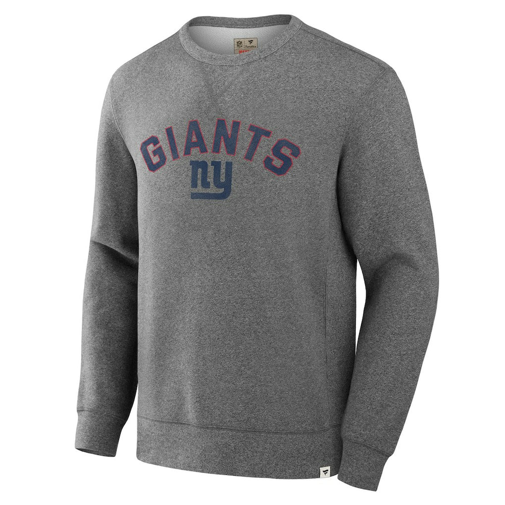New York Giants Fanatics Loop Terry Pullover Sweatshirt