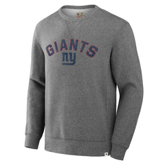 New York Giants Fanatics Loop Terry Pullover Sweatshirt