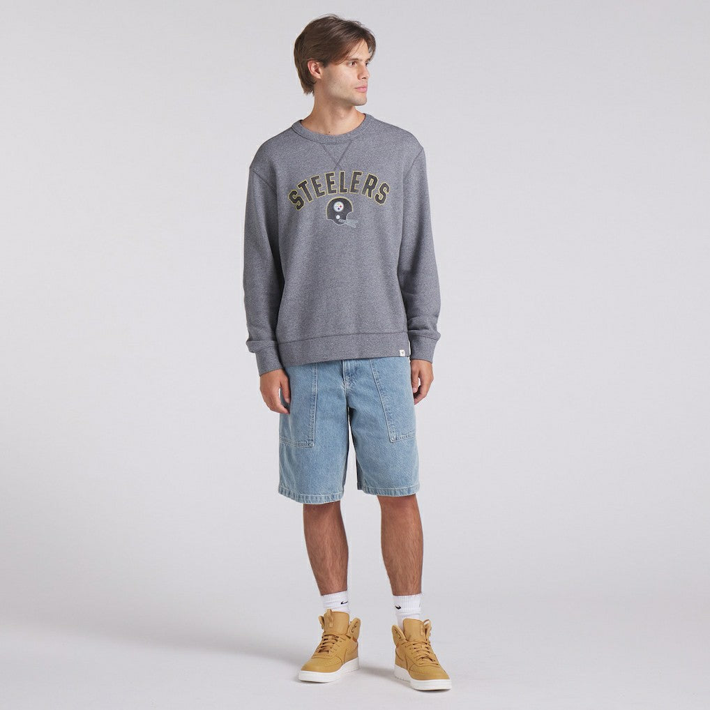 Pittsburgh Steelers Fanatics Loop Terry Pullover Sweatshirt