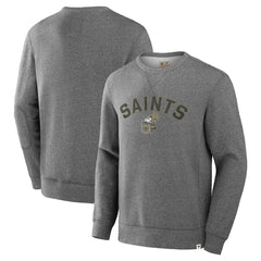 New Orleans Saints Fanatics Loop Terry Pullover Sweatshirt