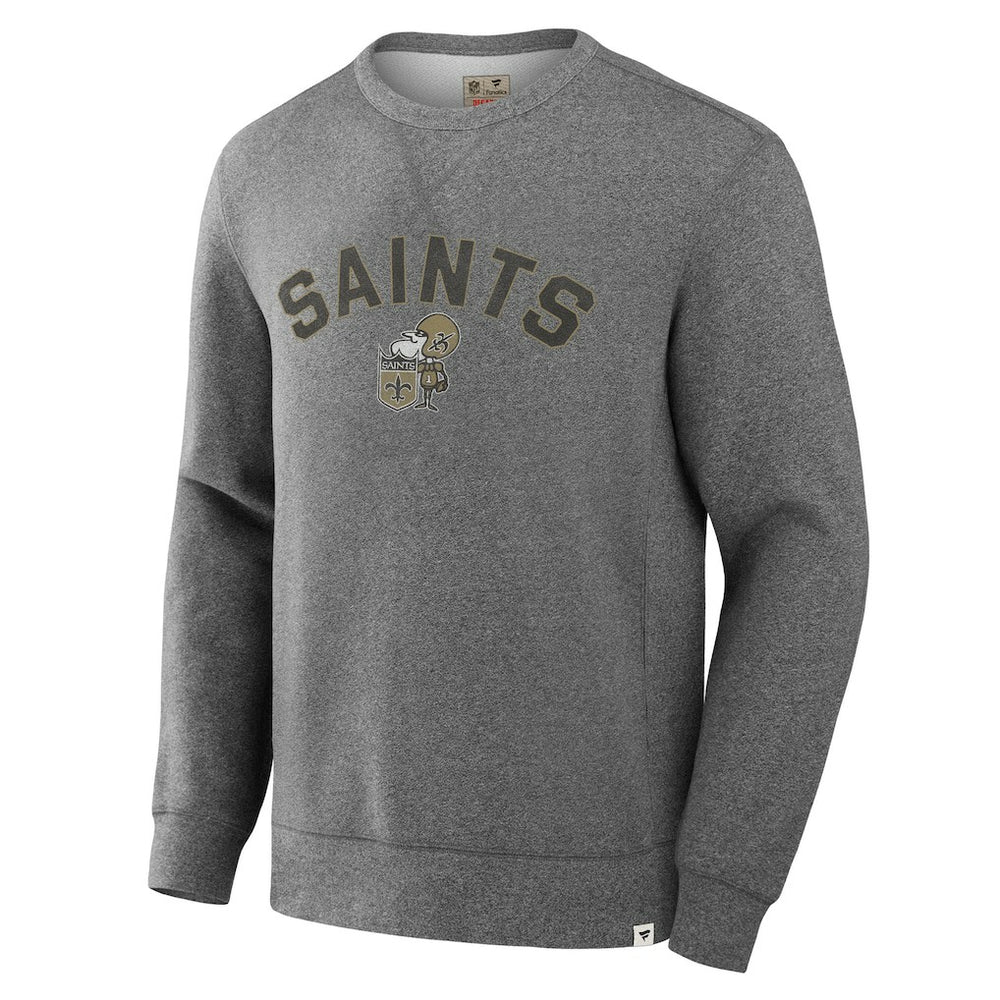 New Orleans Saints Fanatics Loop Terry Pullover Sweatshirt