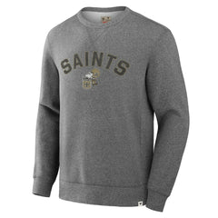 New Orleans Saints Fanatics Loop Terry Pullover Sweatshirt