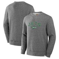New York Jets Fanatics Loop Terry Pullover Sweatshirt