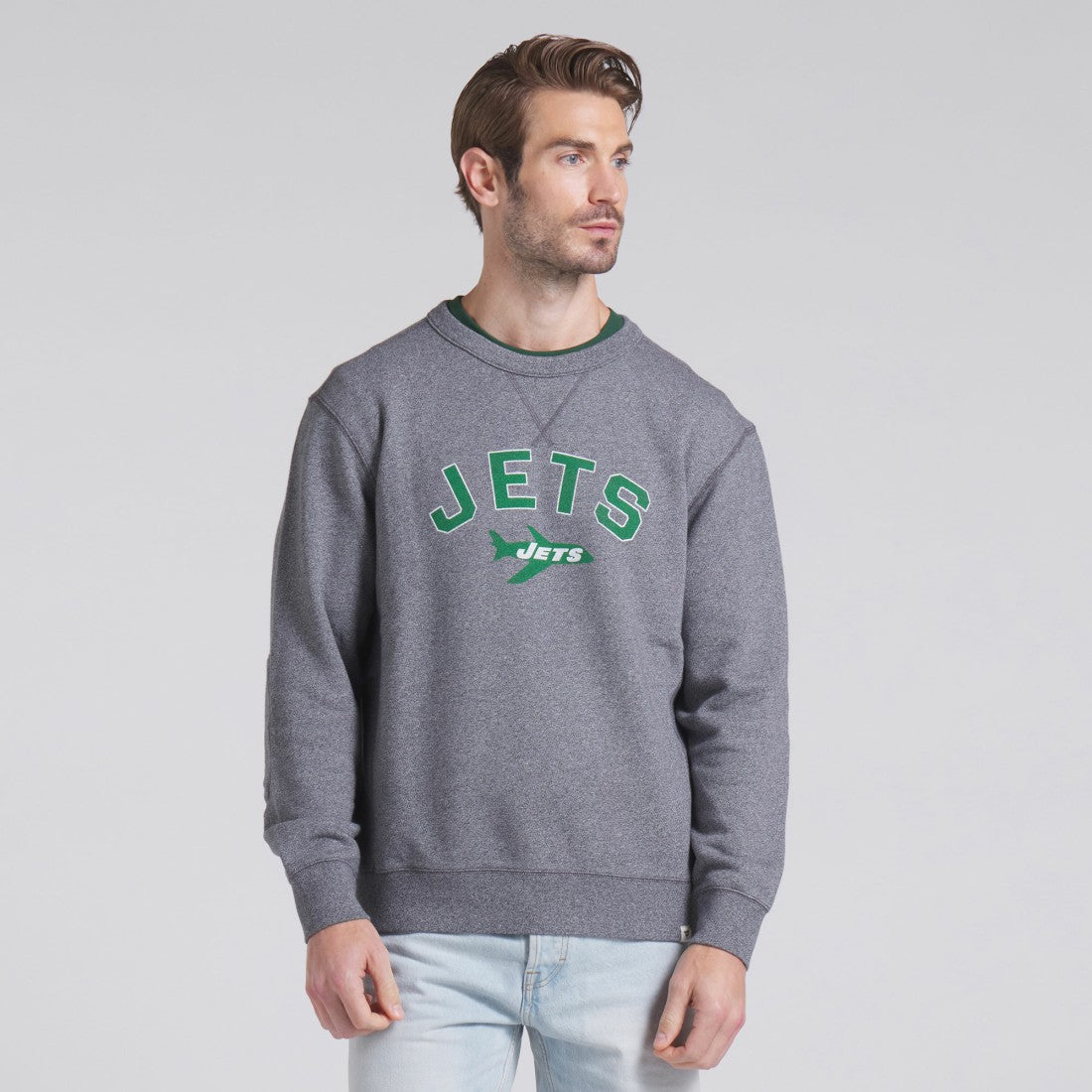 New York Jets Fanatics Loop Terry Pullover Sweatshirt