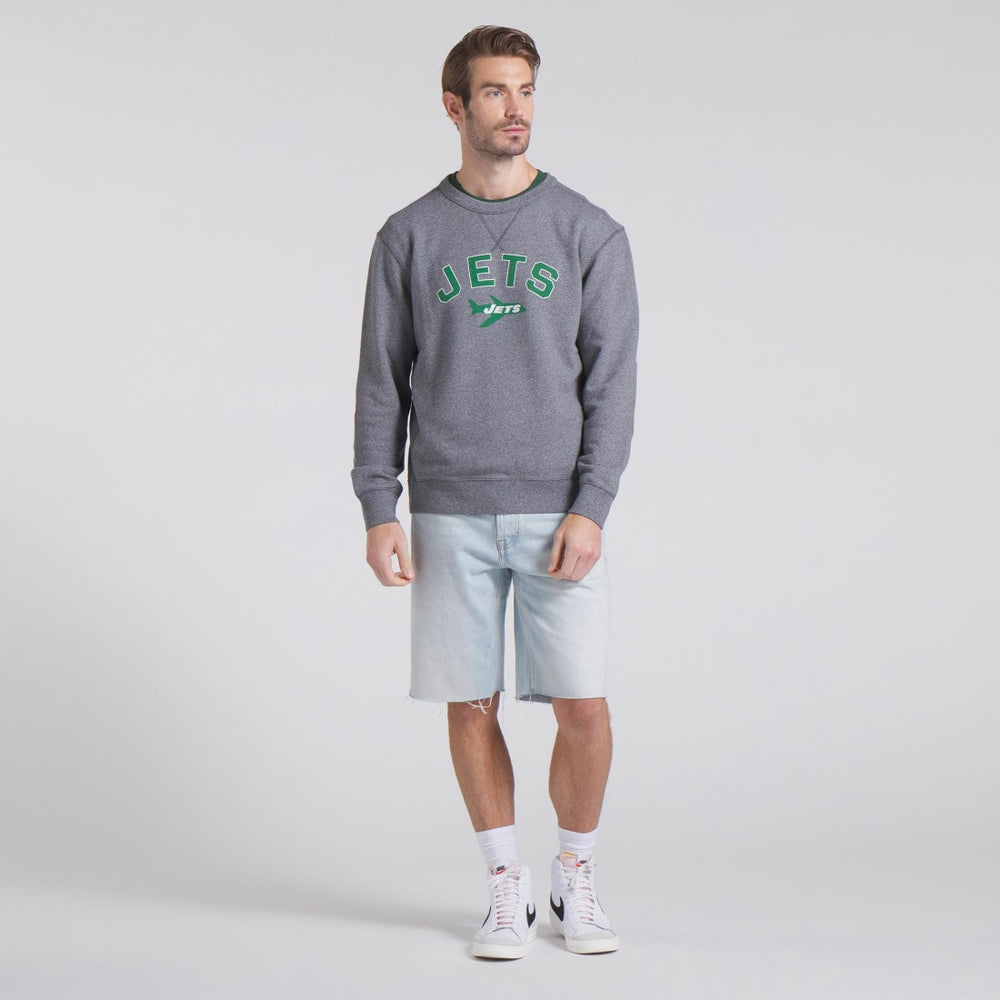 New York Jets Fanatics Loop Terry Pullover Sweatshirt