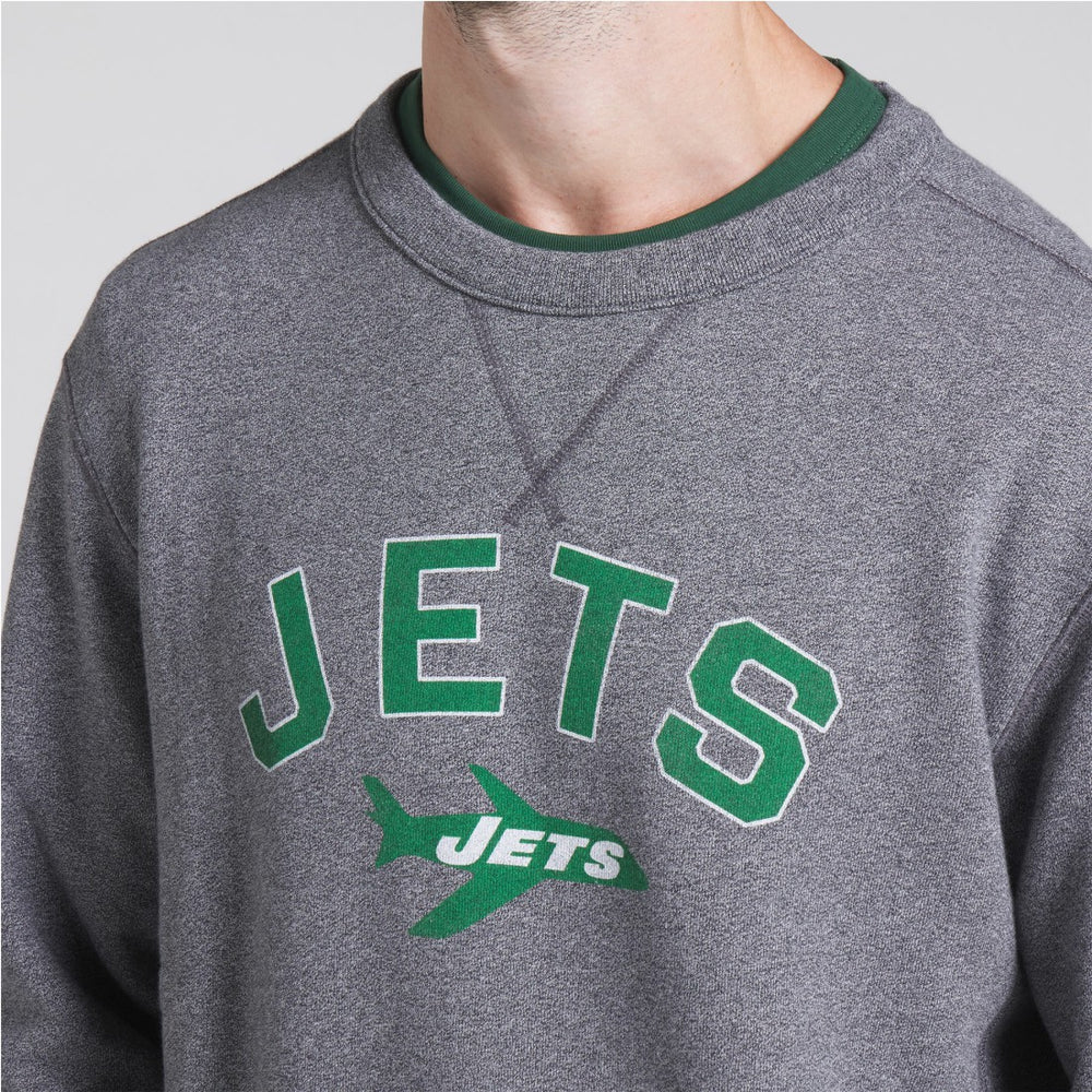 New York Jets Fanatics Loop Terry Pullover Sweatshirt