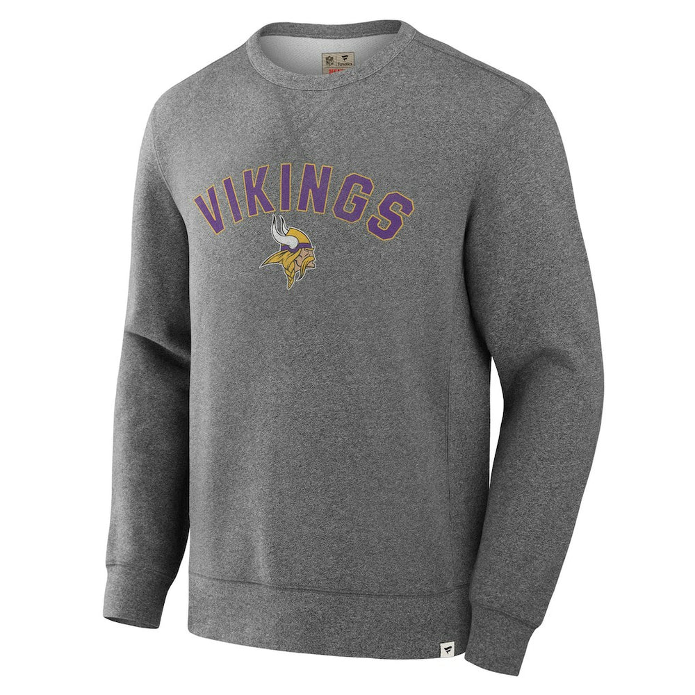 Minnesota Vikings Fanatics Loop Terry Pullover Sweatshirt