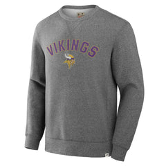 Minnesota Vikings Fanatics Loop Terry Pullover Sweatshirt
