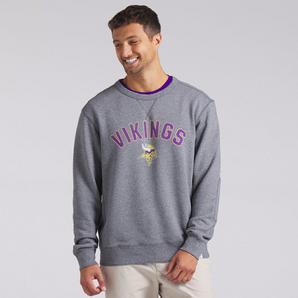Minnesota Vikings Fanatics Loop Terry Pullover Sweatshirt