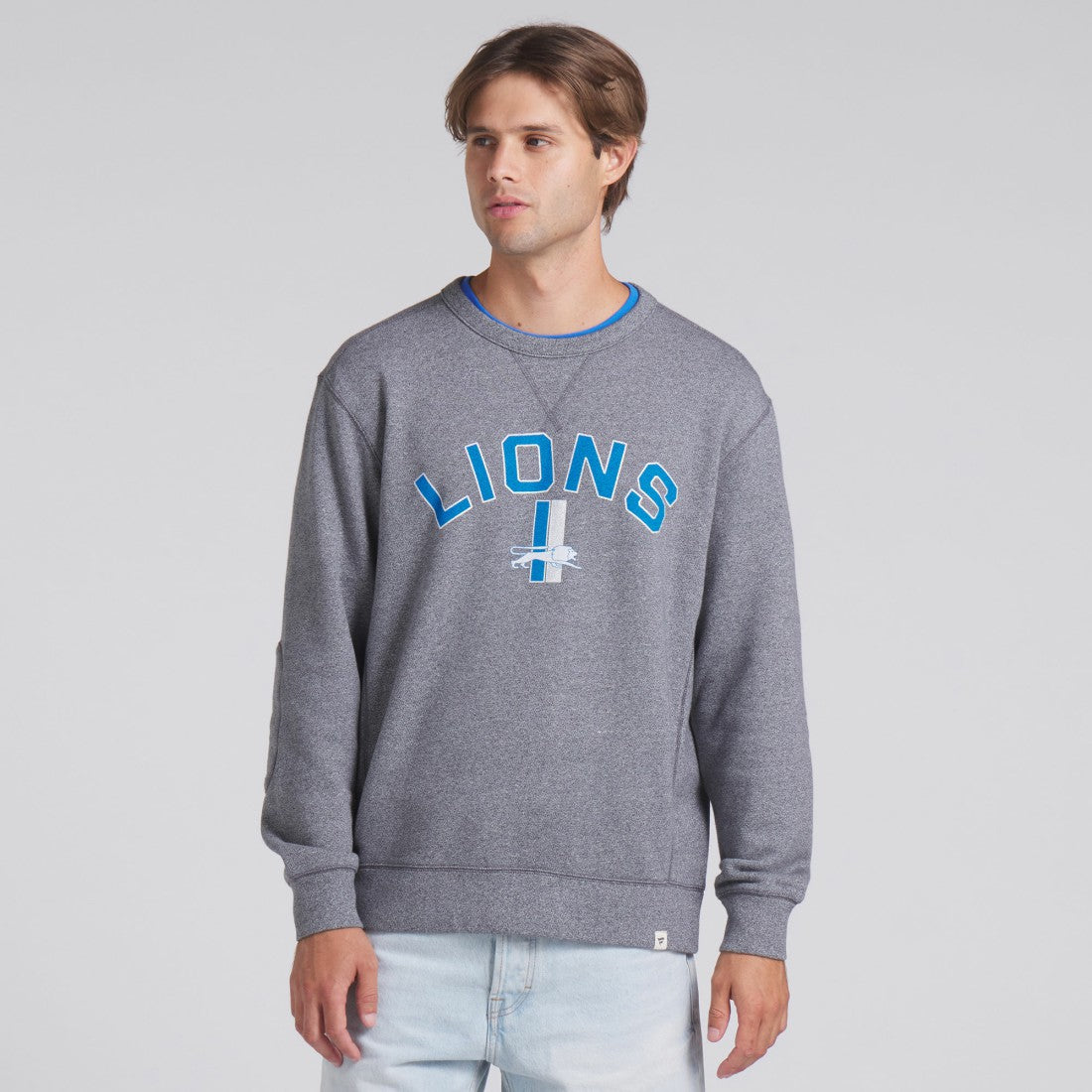 Detroit Lions Fanatics Loop Terry Pullover Sweatshirt