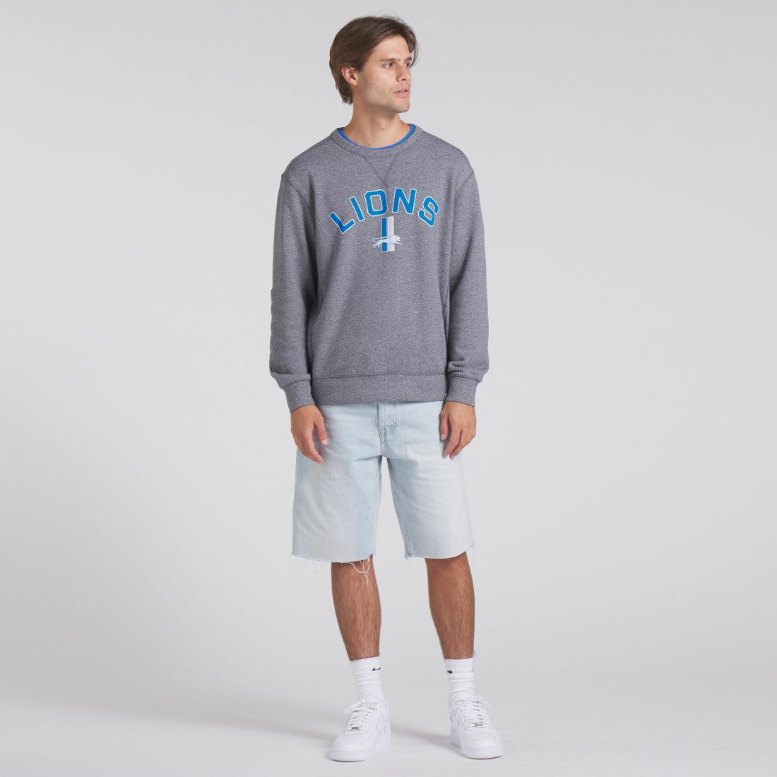 Detroit Lions Fanatics Loop Terry Pullover Sweatshirt