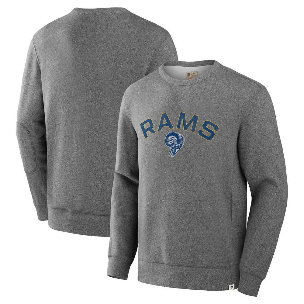 Los Angeles Rams Fanatics Loop Terry Pullover Sweatshirt