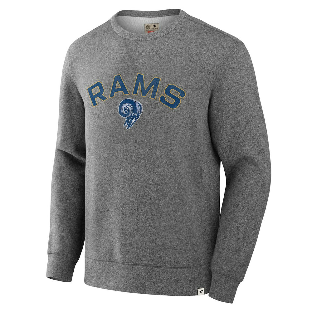 Los Angeles Rams Fanatics Loop Terry Pullover Sweatshirt