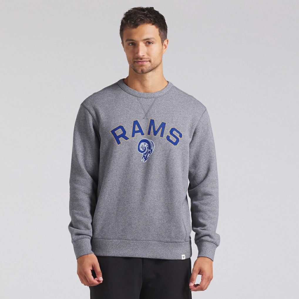 Los Angeles Rams Fanatics Loop Terry Pullover Sweatshirt