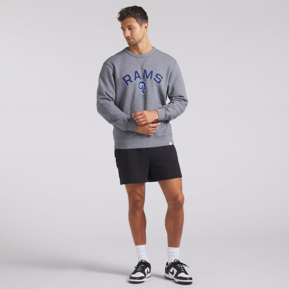 Los Angeles Rams Fanatics Loop Terry Pullover Sweatshirt