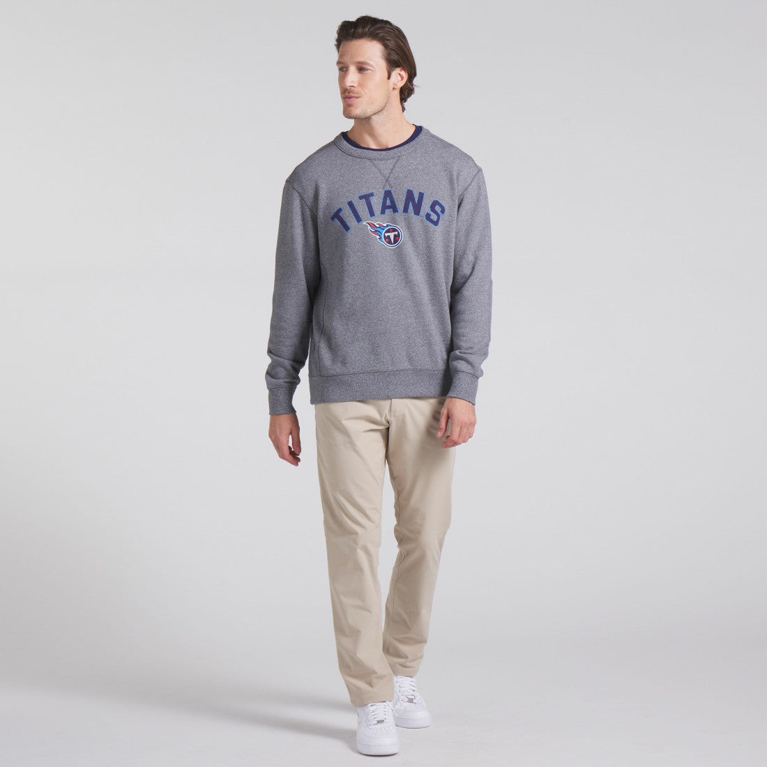 Tennessee Titans Fanatics Loop Terry Pullover Sweatshirt