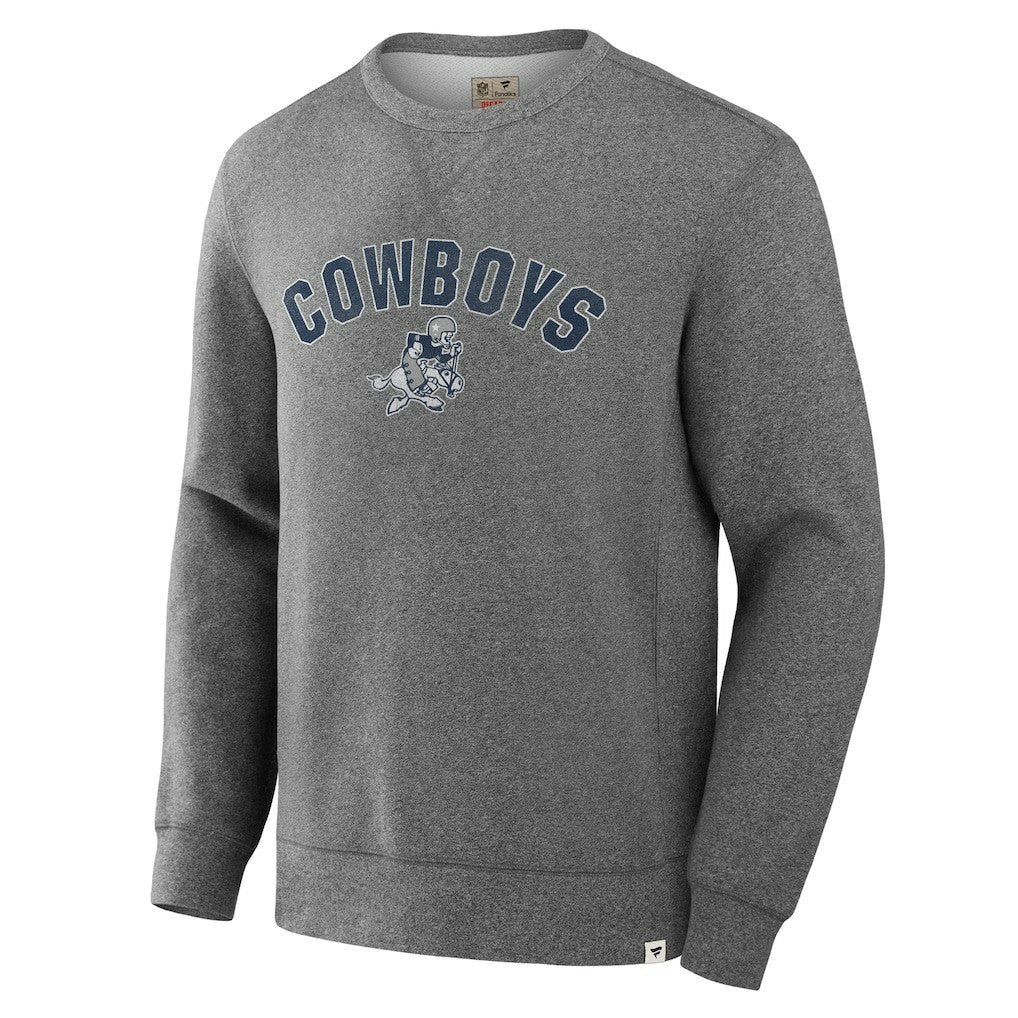 Dallas Cowboys Fanatics Loop Terry Pullover Sweatshirt
