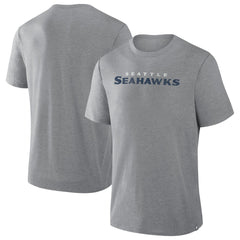 Seattle Seahawks Fanatics Pass Rush Tri-Blend T-Shirt