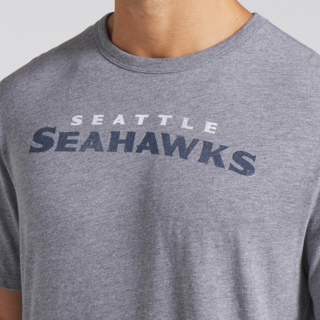 Seattle Seahawks Fanatics Pass Rush Tri-Blend T-Shirt