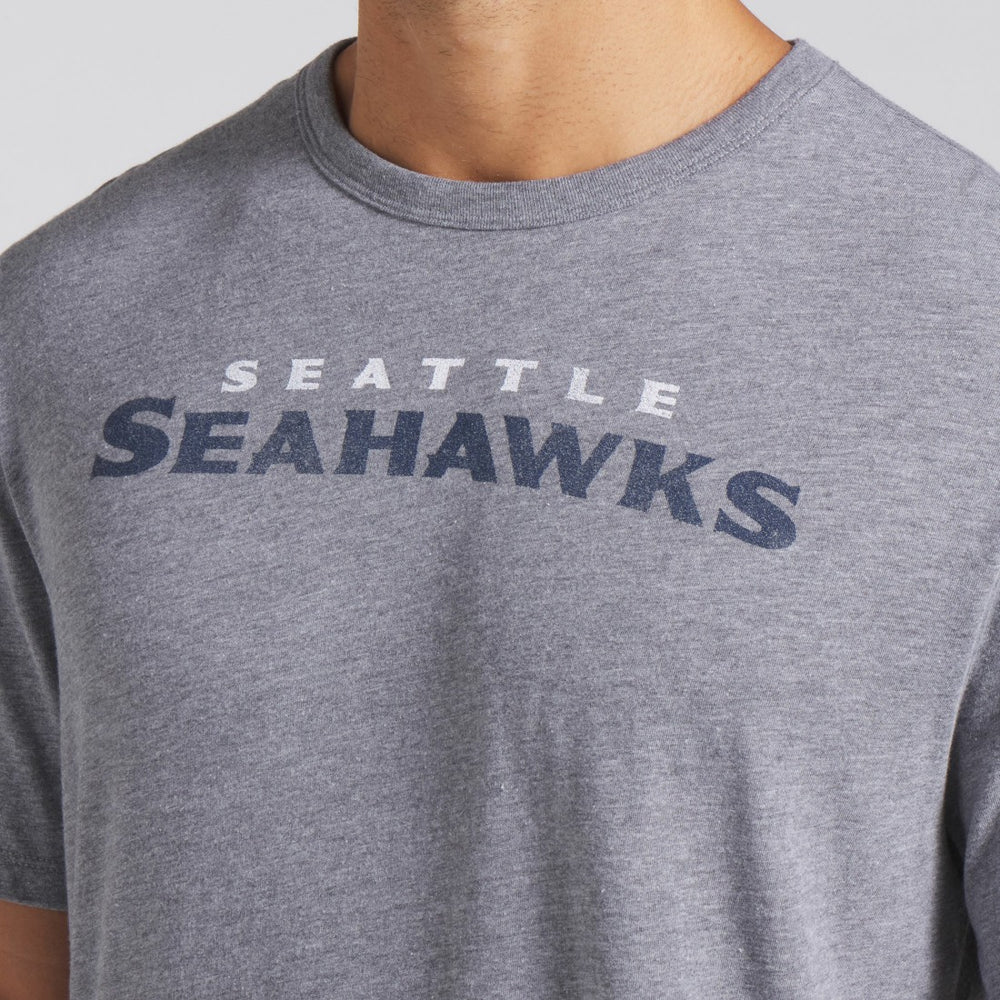 Seattle Seahawks Fanatics Pass Rush Tri-Blend T-Shirt