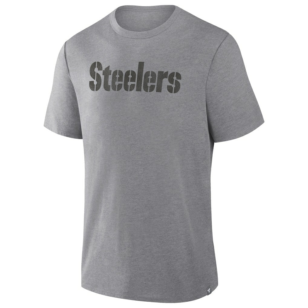 Pittsburgh Steelers Fanatics Pass Rush Tri-Blend T-Shirt