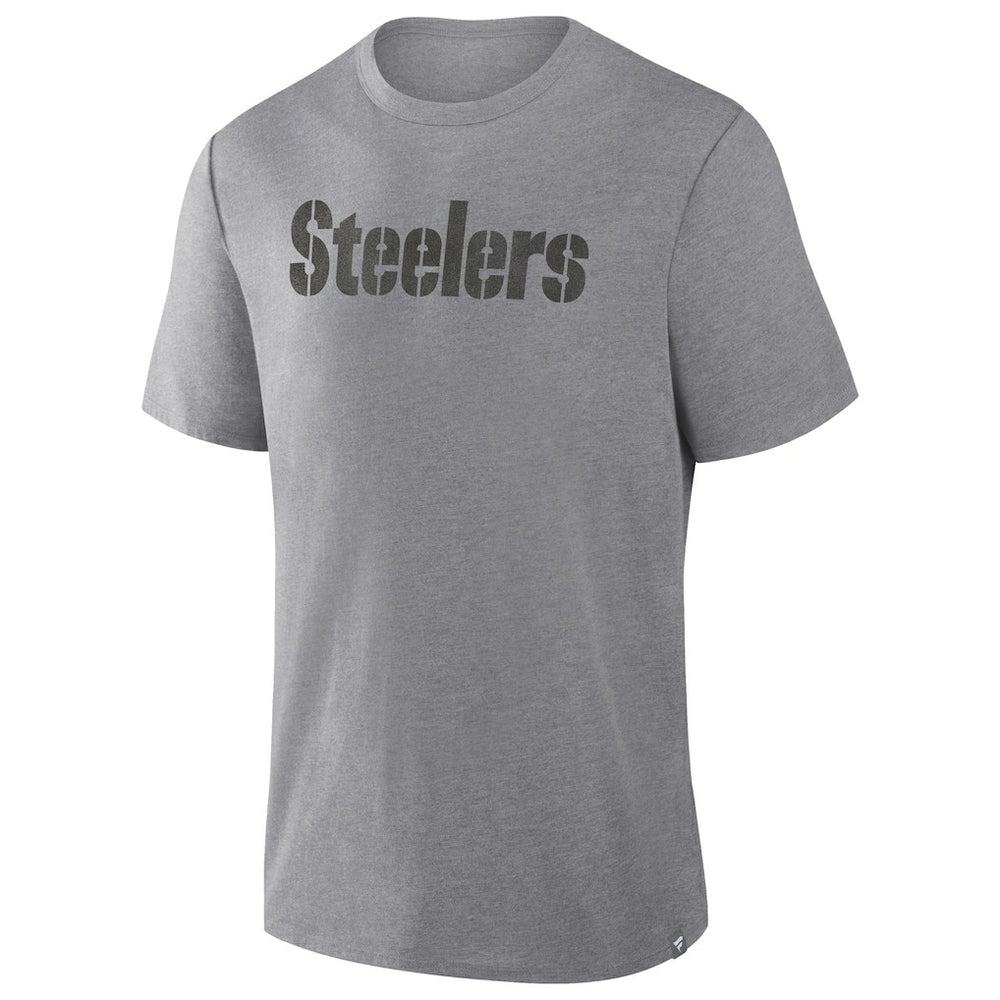 Pittsburgh Steelers Fanatics Pass Rush Tri-Blend T-Shirt