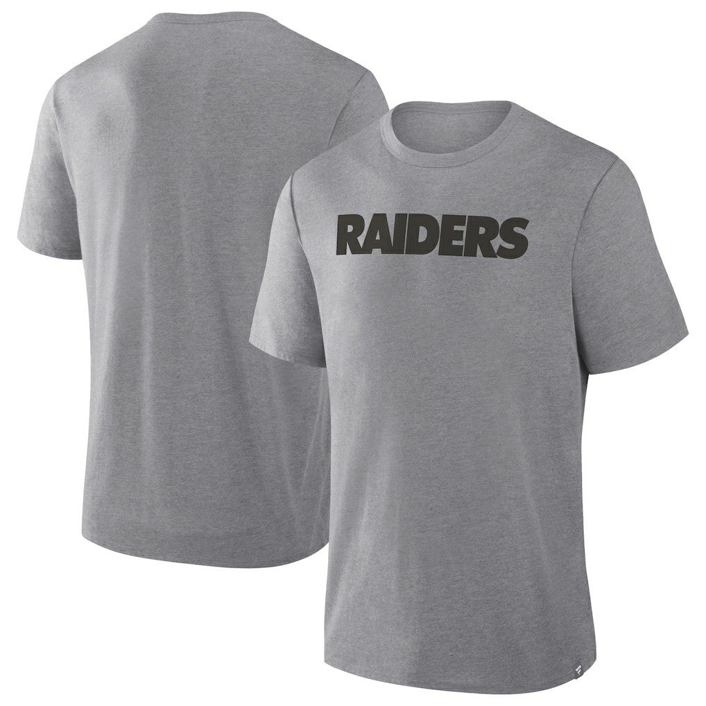 Las Vegas Raiders Fanatics Pass Rush Tri-Blend T-Shirt