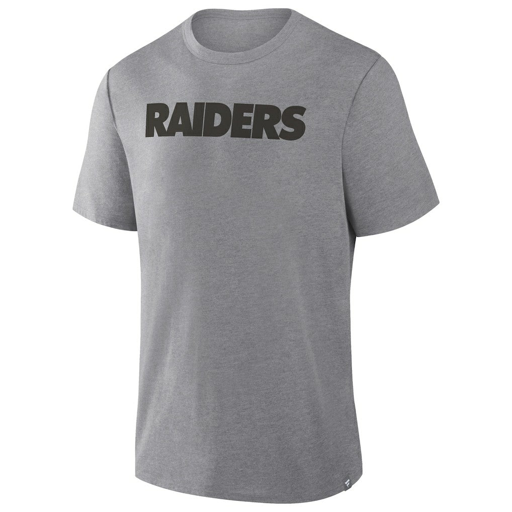 Las Vegas Raiders Fanatics Pass Rush Tri-Blend T-Shirt