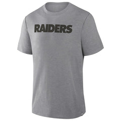 Las Vegas Raiders Fanatics Pass Rush Tri-Blend T-Shirt
