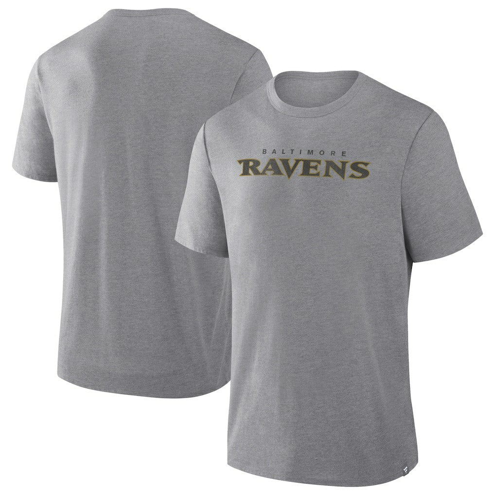 Baltimore Ravens Fanatics Pass Rush Tri-Blend T-Shirt