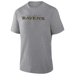 Baltimore Ravens Fanatics Pass Rush Tri-Blend T-Shirt