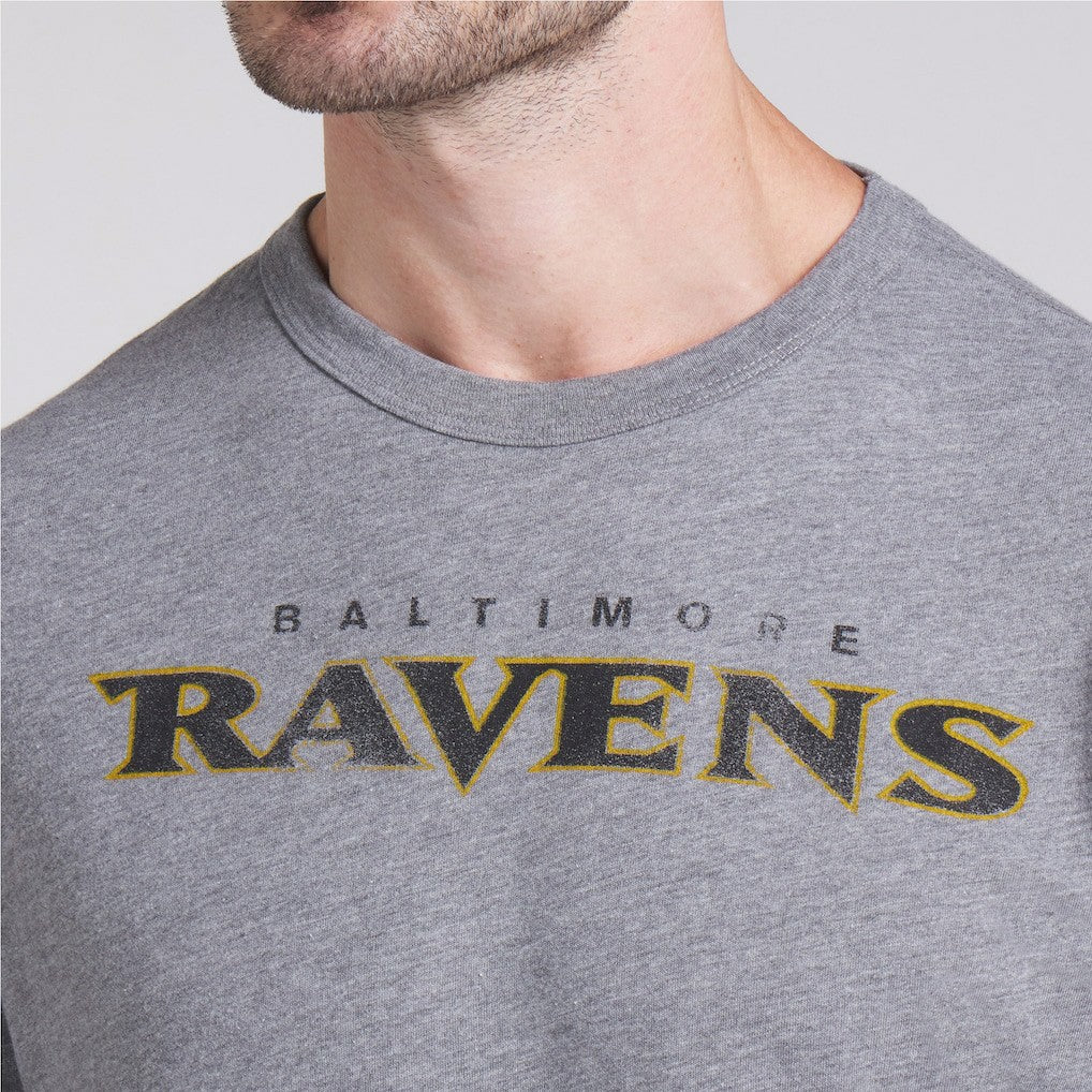 Baltimore Ravens Fanatics Pass Rush Tri-Blend T-Shirt