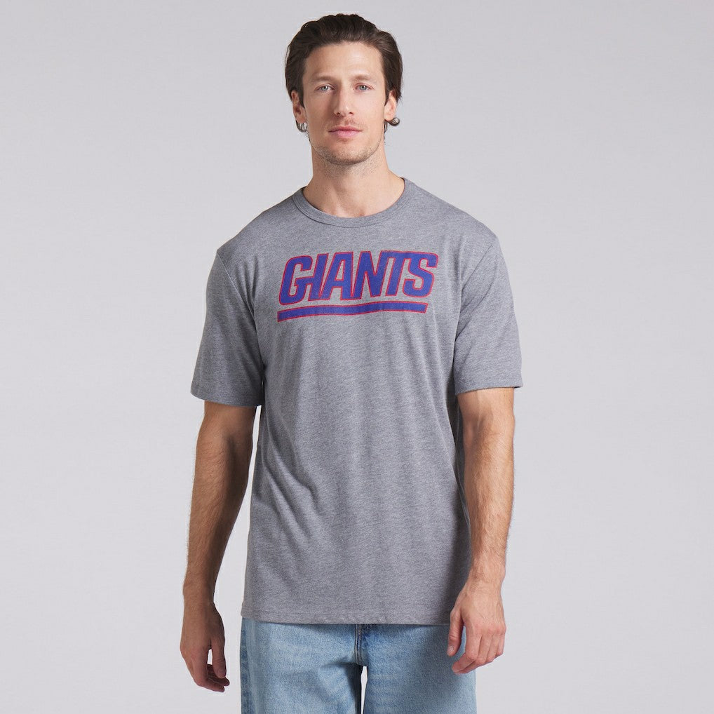 New York Giants Fanatics Pass Rush Tri-Blend T-Shirt