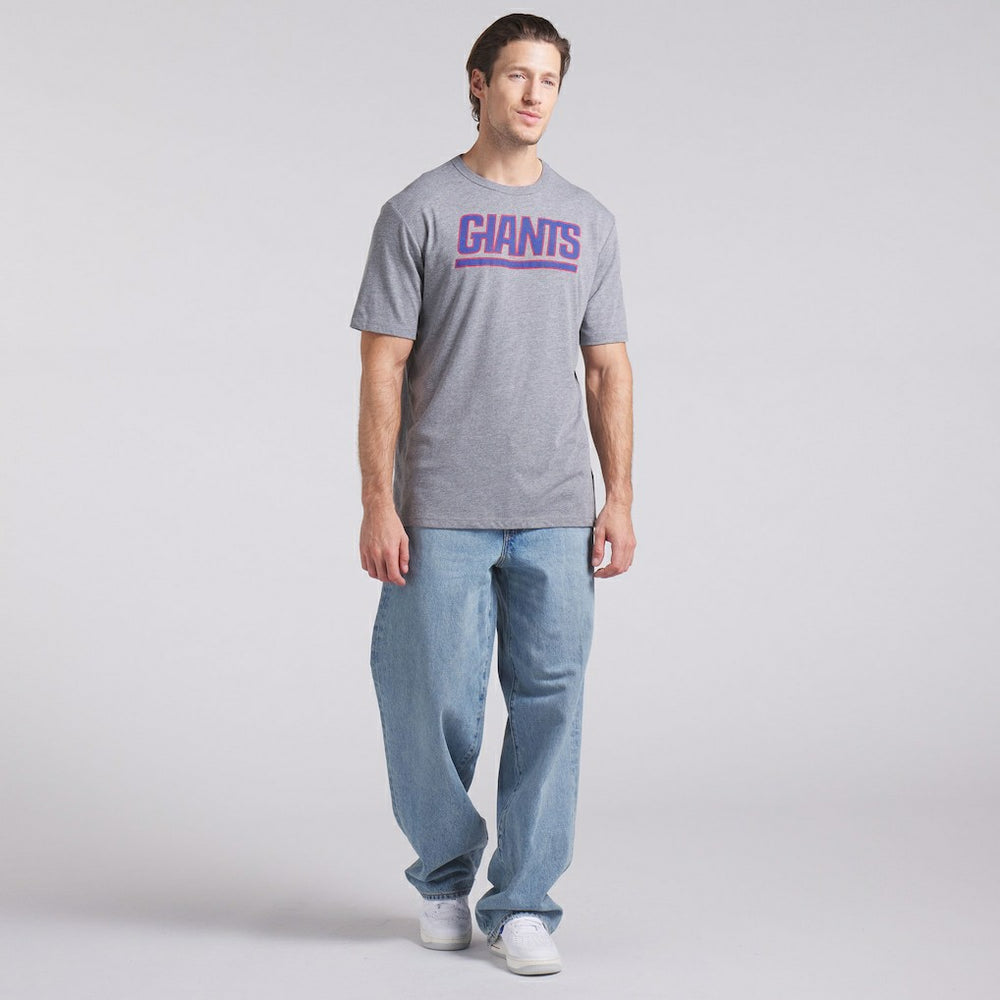 New York Giants Fanatics Pass Rush Tri-Blend T-Shirt