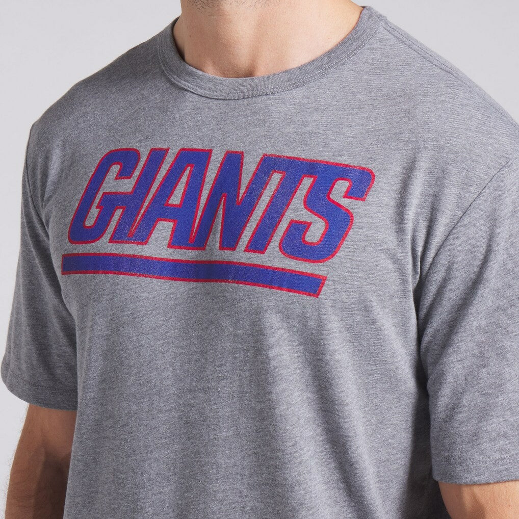 New York Giants Fanatics Pass Rush Tri-Blend T-Shirt
