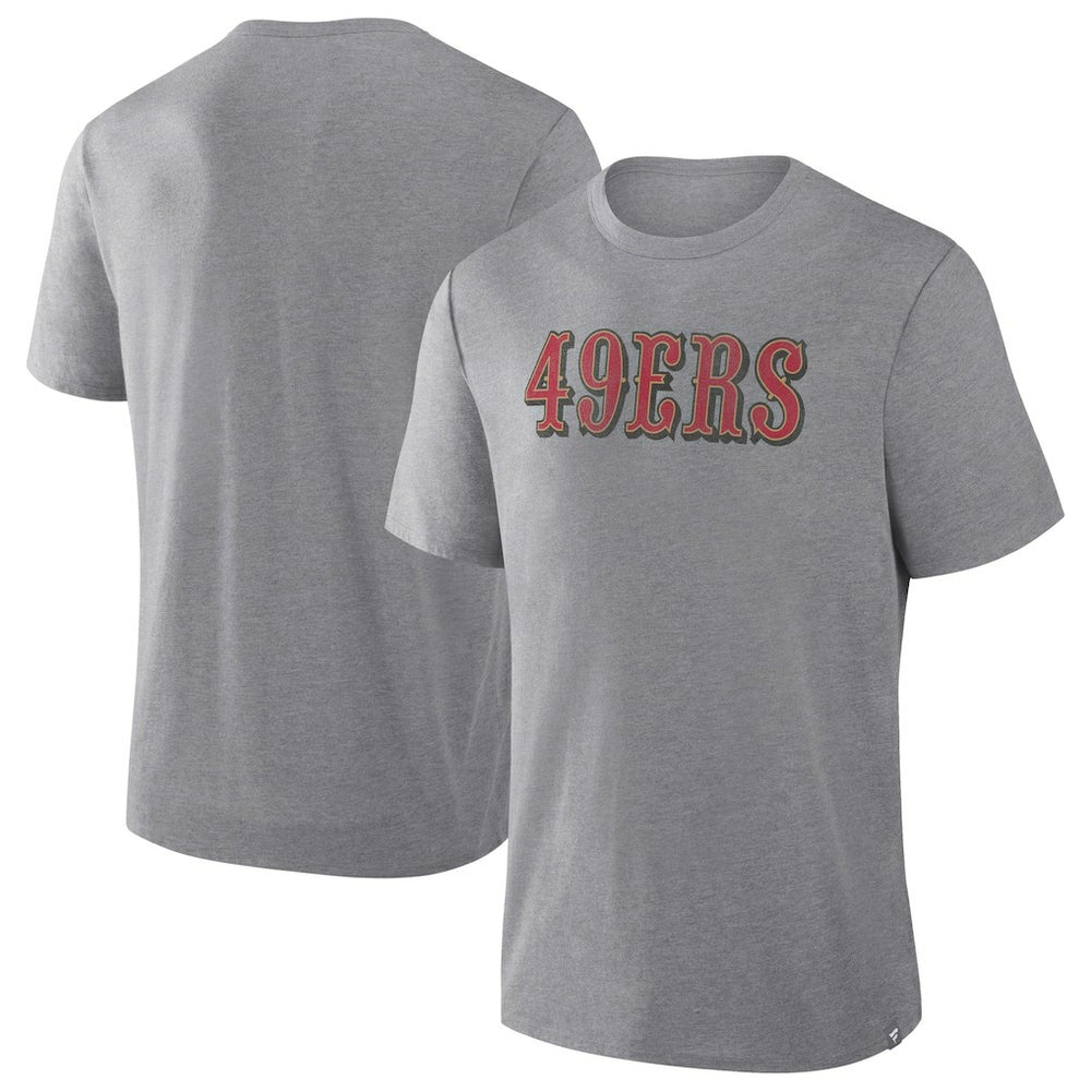 San Francisco 49ers Fanatics Pass Rush Tri-Blend T-Shirt