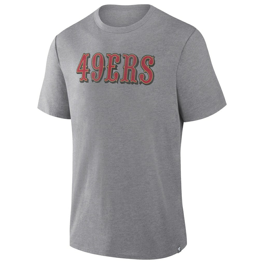 San Francisco 49ers Fanatics Pass Rush Tri-Blend T-Shirt