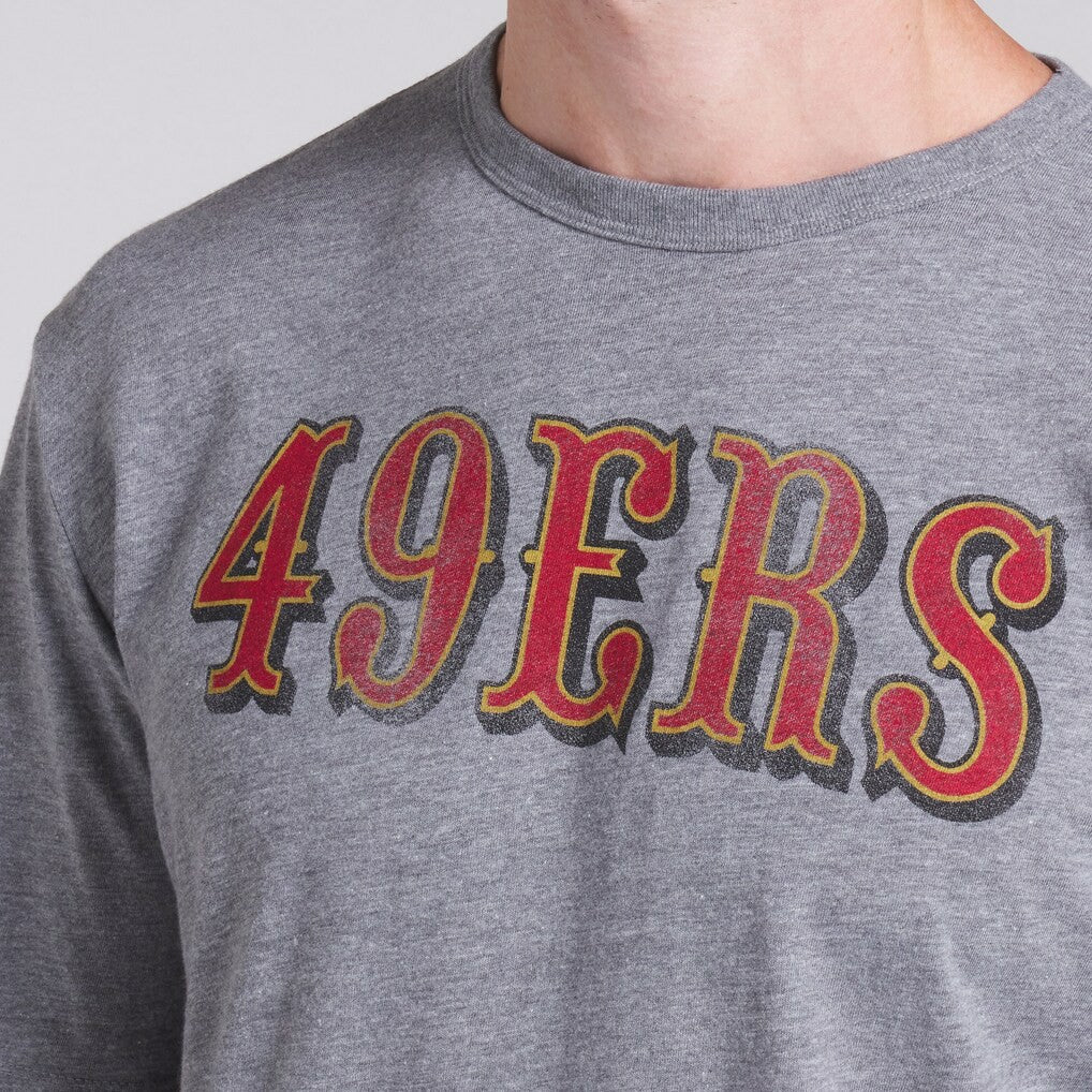 San Francisco 49ers Fanatics Pass Rush Tri-Blend T-Shirt