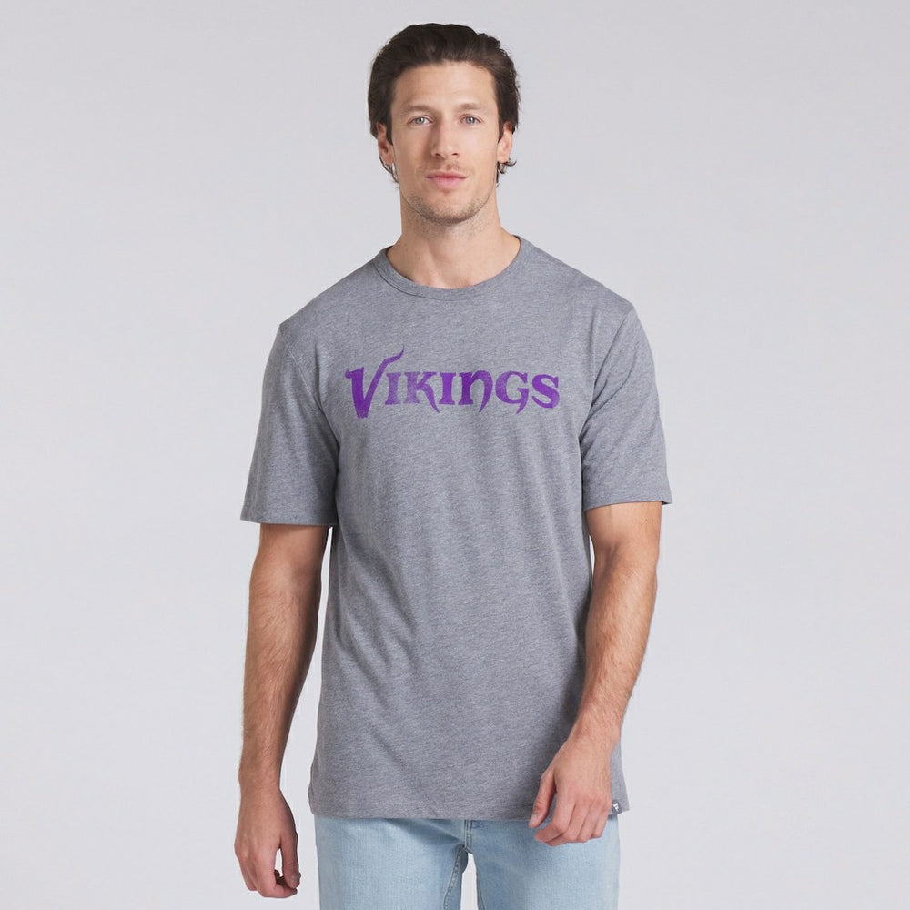 Minnesota Vikings Fanatics Pass Rush Tri-Blend T-Shirt
