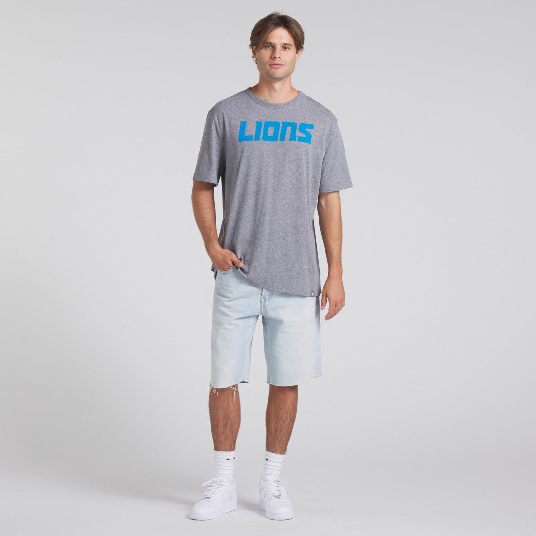 Detroit Lions Fanatics Pass Rush Tri-Blend T-Shirt