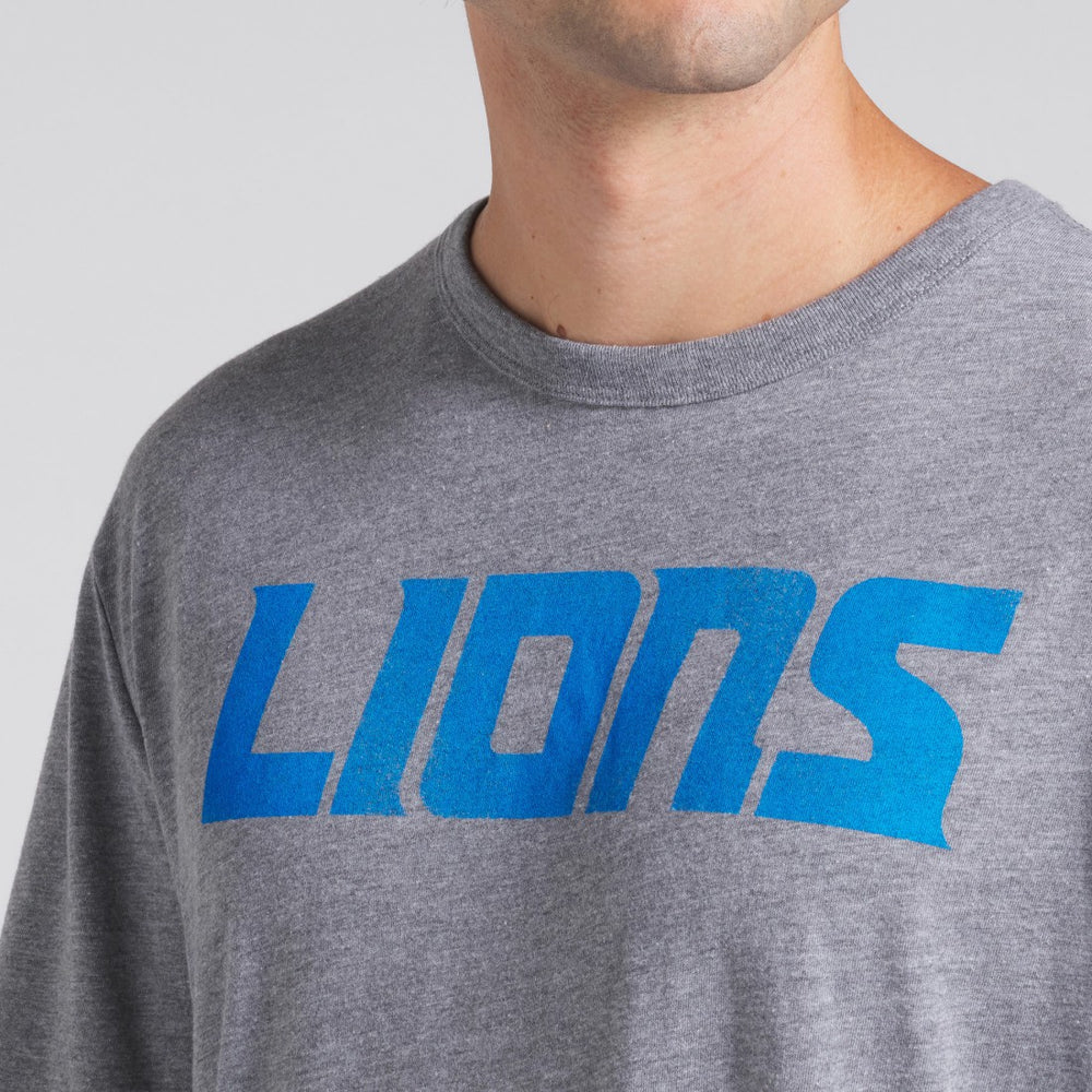 Detroit Lions Fanatics Pass Rush Tri-Blend T-Shirt